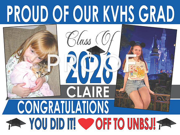 45. Claire D KVHS