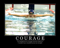 Courage-Horizontal swim