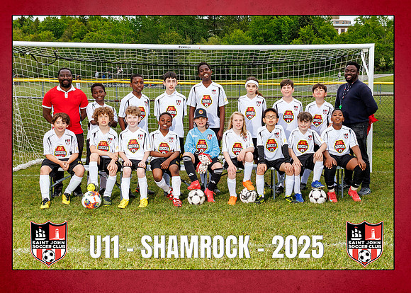 Shamrock U11 White team B