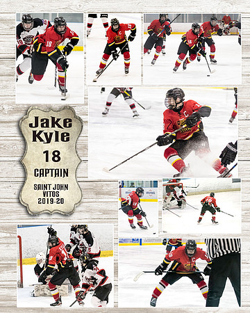 Collage full photos 8 photos  16x20